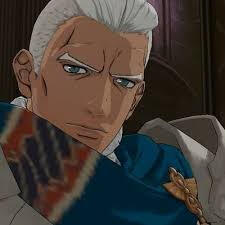 picture of dedue molinaro from fire emblem three houses, pre timeskip.